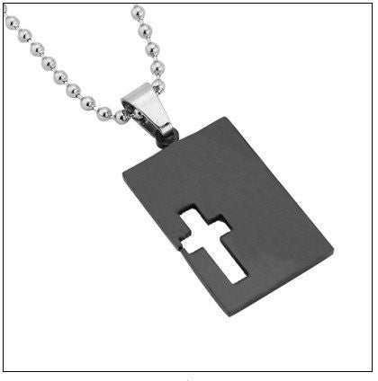 Square Cross Pendant