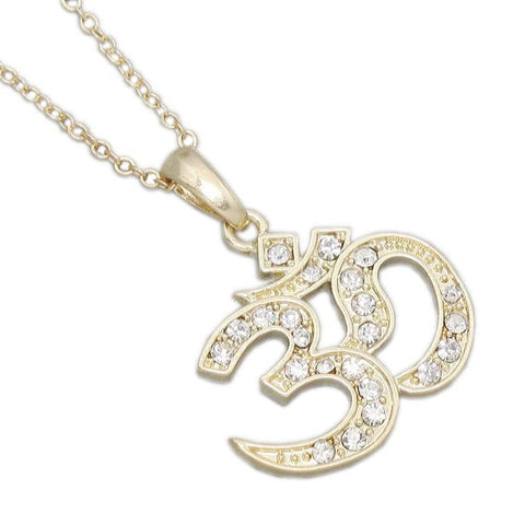 Gold Om Pendant