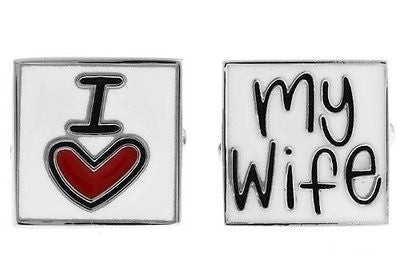 I Love My Wife Cufflinks