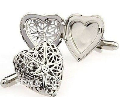 Heart Picture Cufflinks